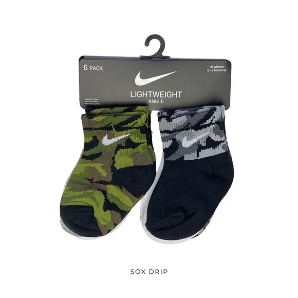 Nike Accessories Nike Baby Camouflage Socks 62 Months Poshmark
